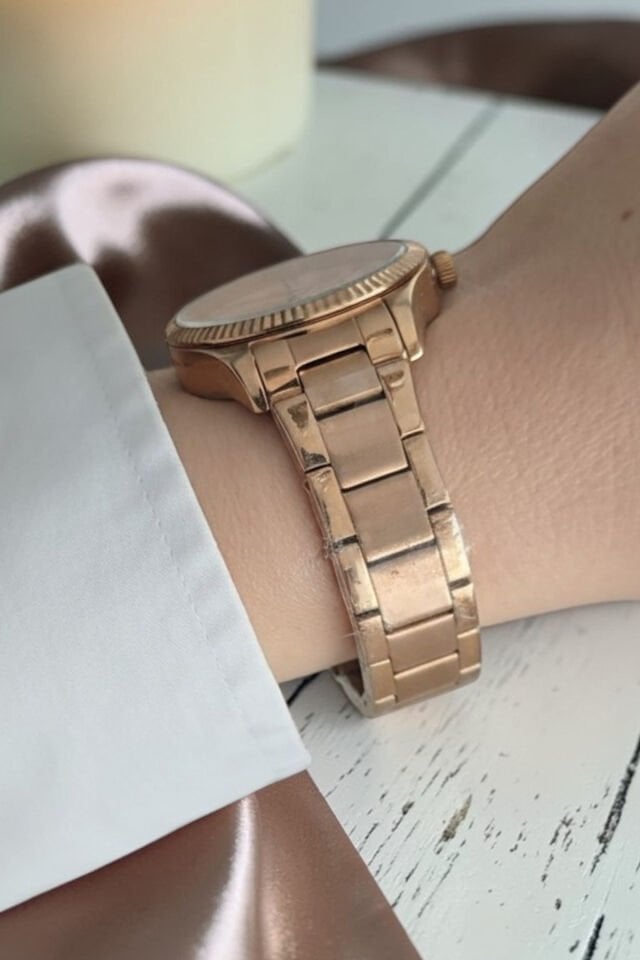 Çelik Bilezik Rose Kadın Kol Saati