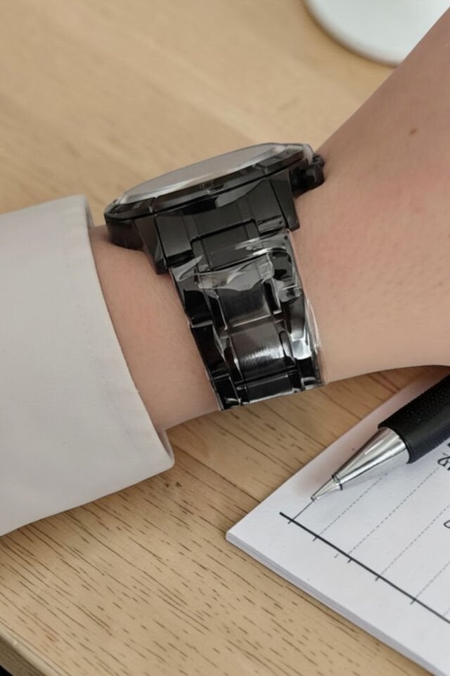 Tüm Fonksiyonları Aktif, Takvimli, Siyah Kadran Erkek Kol Saati